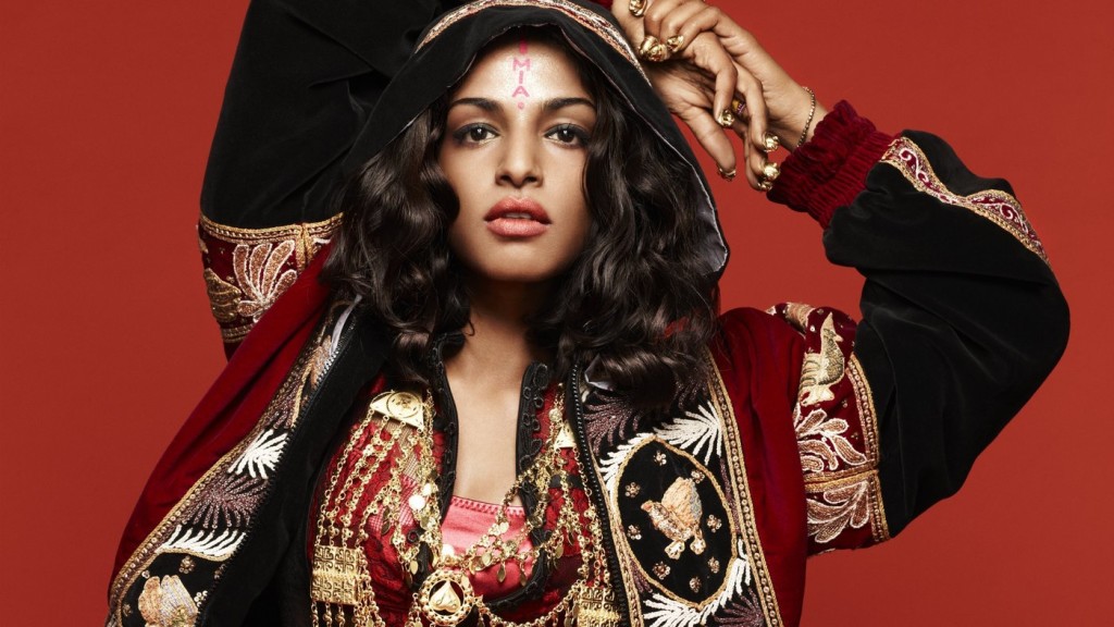 M.I.A.'s fourth album, Matangi, is out now.