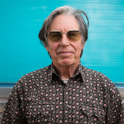 John Doe poses for a portrait backstage during Luck Reunion on March 17, 2022, at Luck Ranch in Spicewood, Texas. Michael Minasi/KUTX