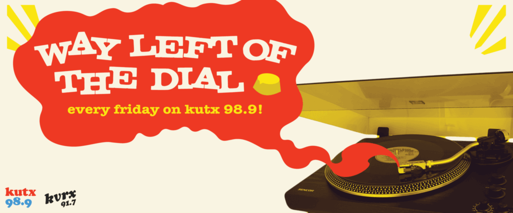 Way Left of the Dial logo with record player